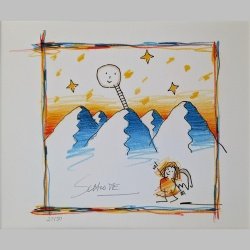 Wilhelm Schlote | Die Leiter zum Mond