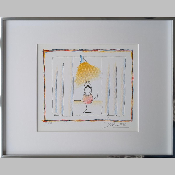 Wilhelm Schlote | Ballerina im Scheinwerferlicht