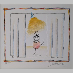 Wilhelm Schlote | Ballerina im Scheinwerferlicht