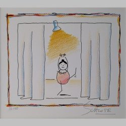 Wilhelm Schlote | Ballerina im Scheinwerferlicht