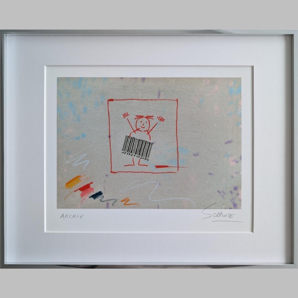 Wilhelm Schlote | Strichcode-Männchen