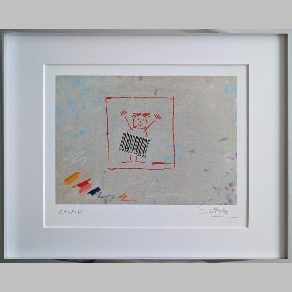 Wilhelm Schlote | Strichcode-Männchen