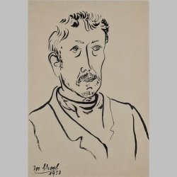 Josef Scharl | Mann mit Halstuch