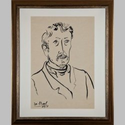 Josef Scharl | Mann mit Halstuch