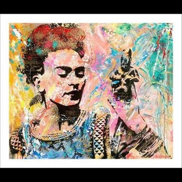 Frida Kahlo (Papier)